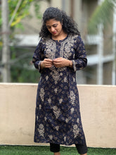 Hand Chikankari Rayon Kurta | SRC150