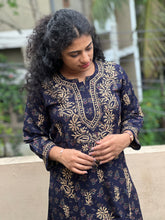 Hand Chikankari Rayon Kurta | SRC156