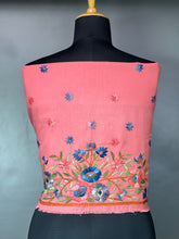 Hand Embroidery Cotton Blouse Material | OS402