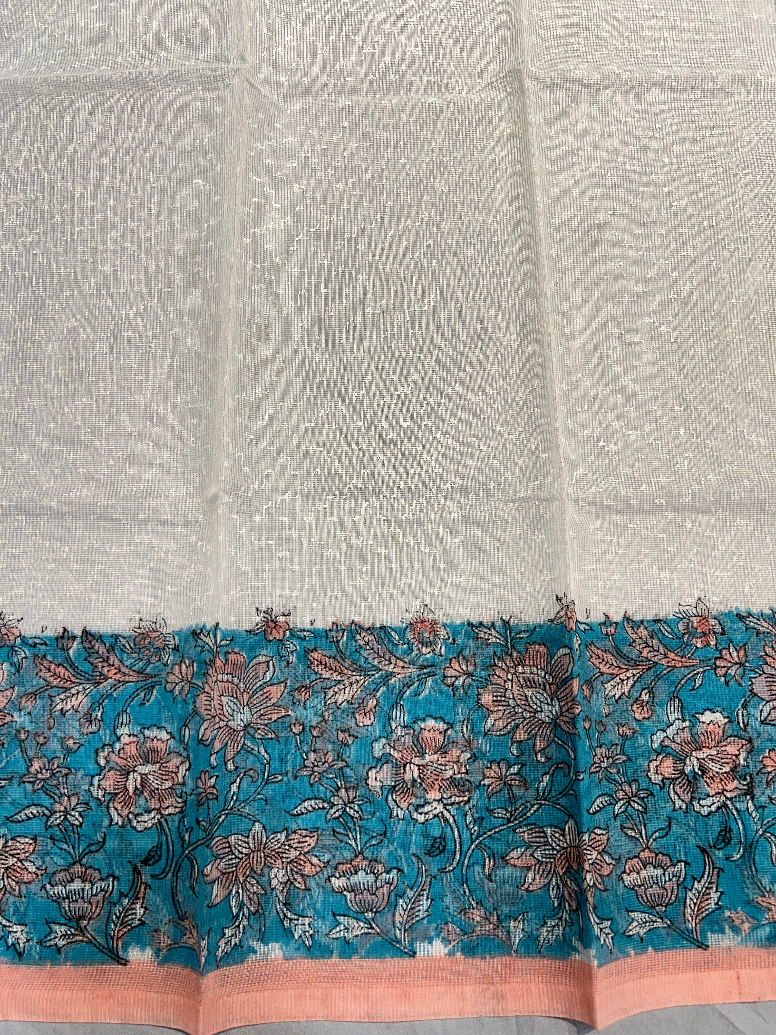 Printed Supernet Kota Saree | JSC113