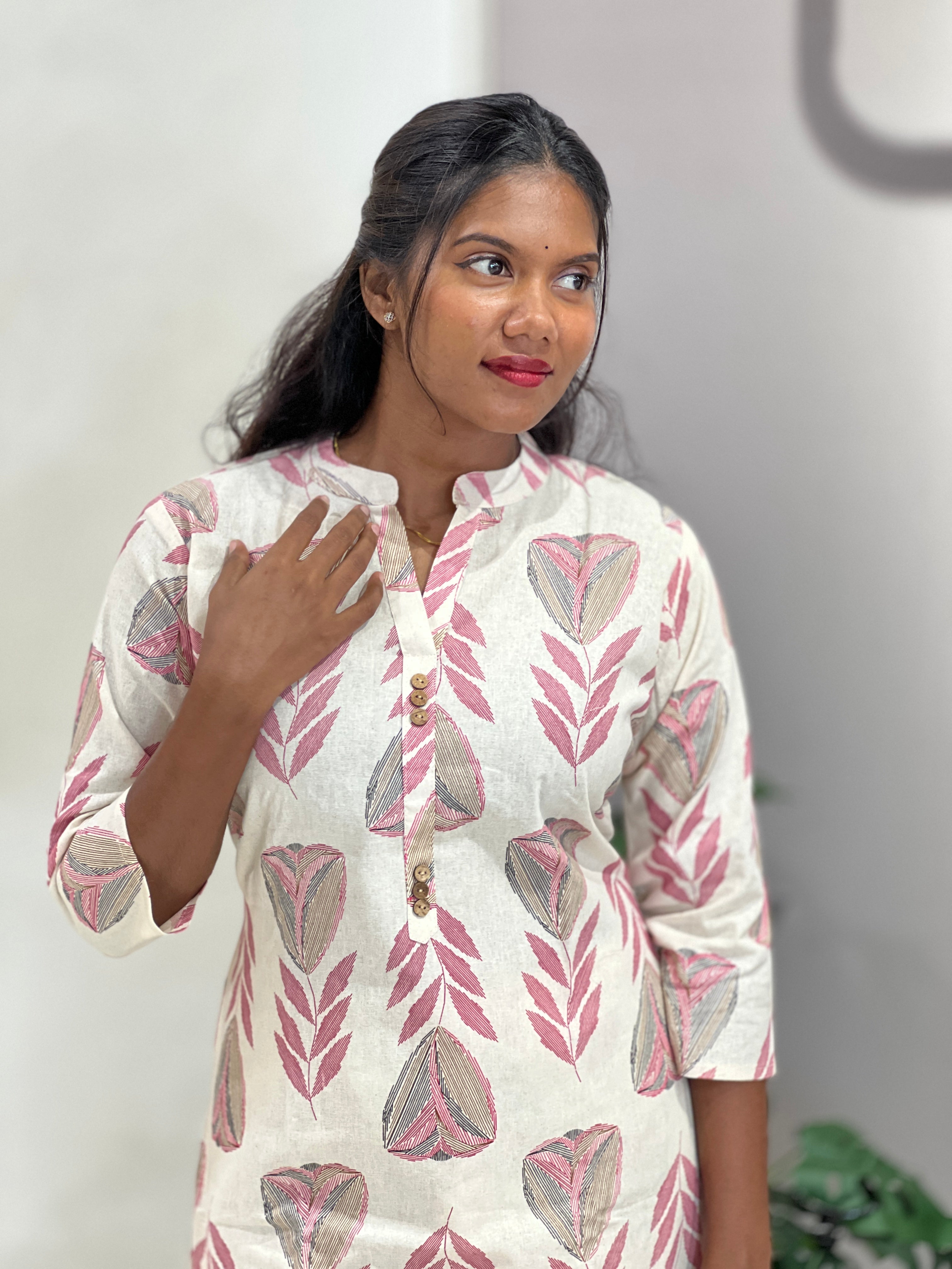 Printed Cotton Kurta Set | SLS106