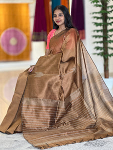 Kesiya Weaved Semi Silk Saree | PD606