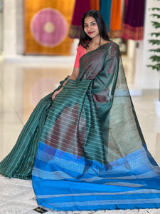 Kesiya Weaved Semi Silk Saree | PD626