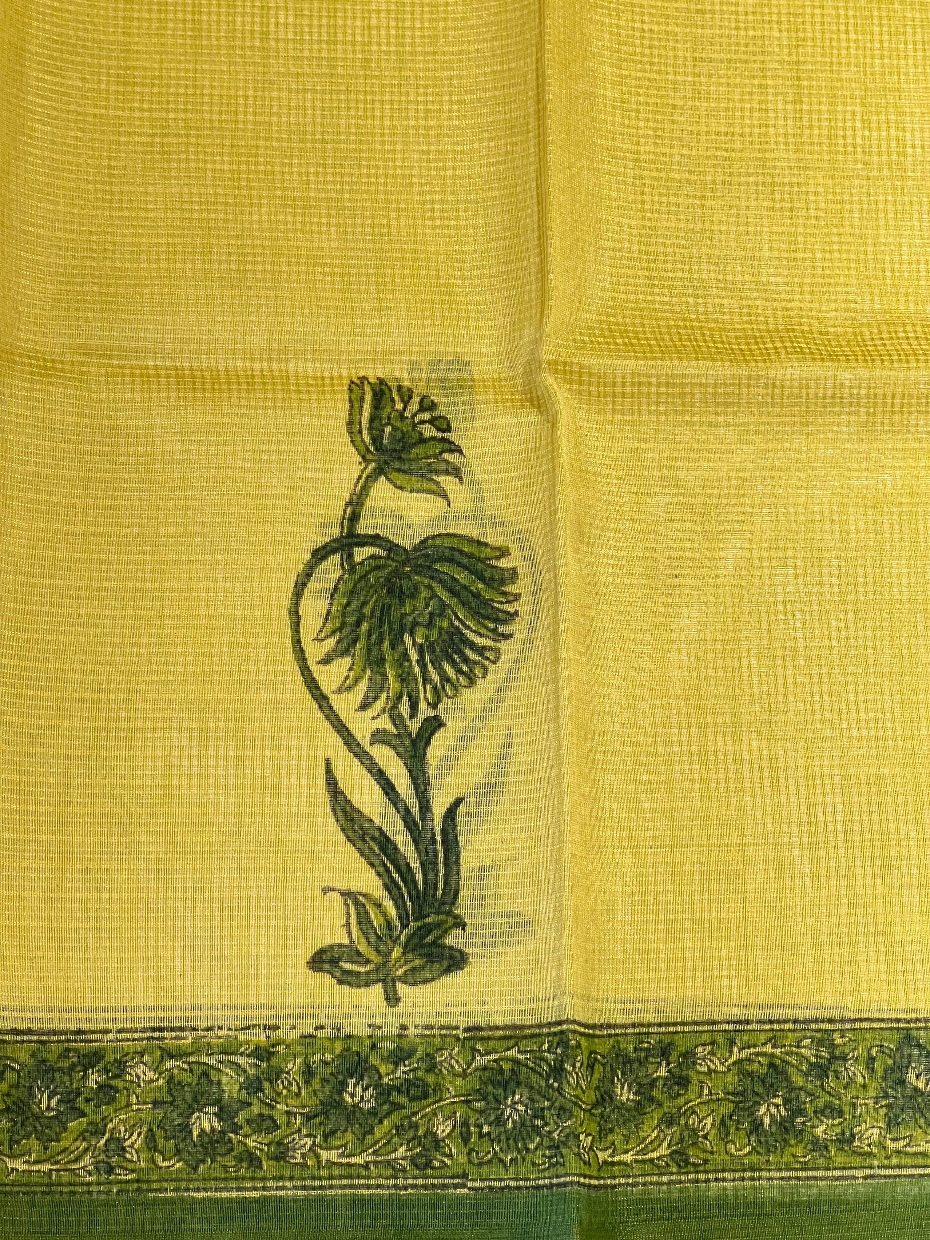 Block Printed Kota Saree | JSC646