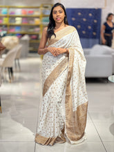 Traditional Butta Weaved Semi Banarasi Saree | KSS112