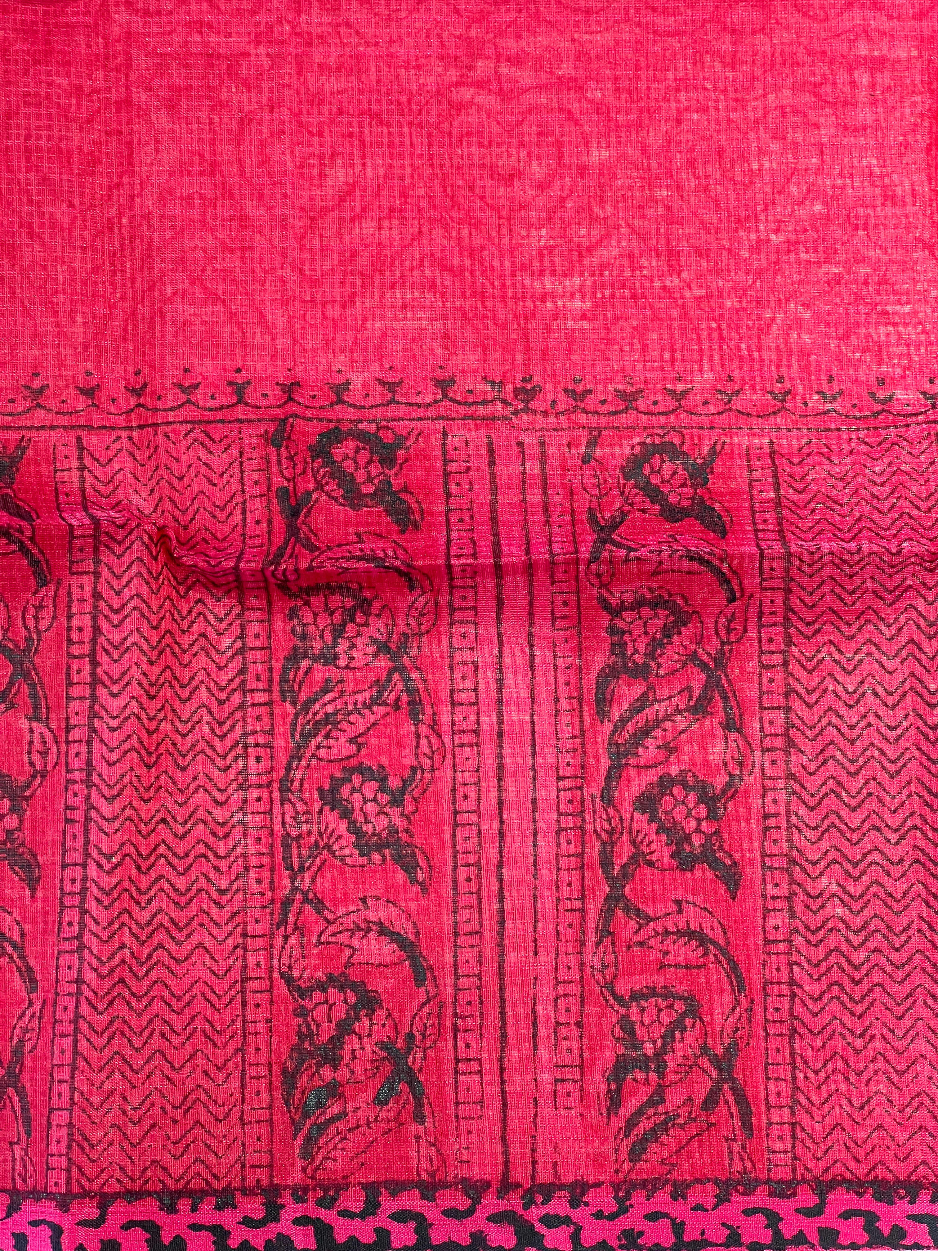 Block Printed Kota Saree | JSC648