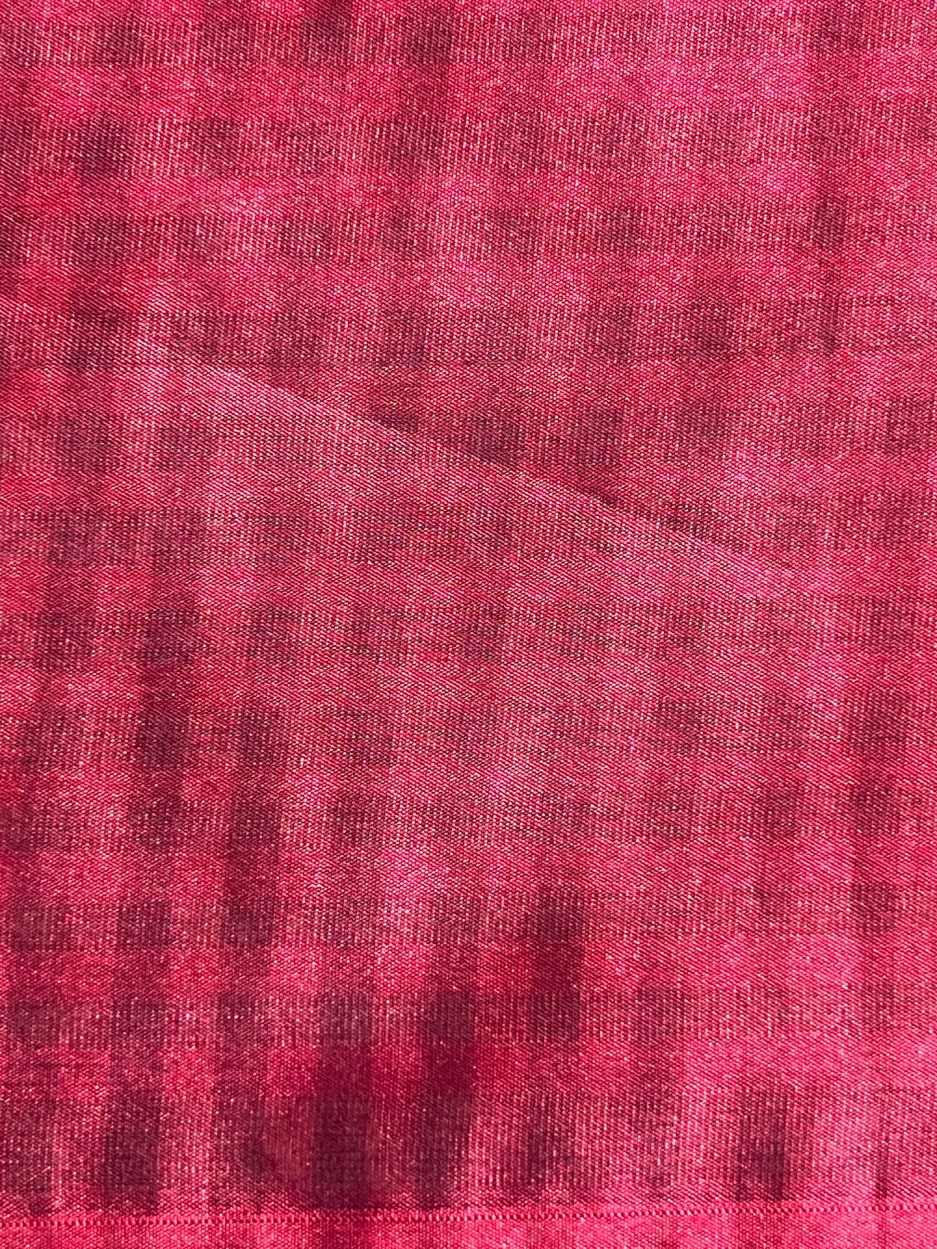 Check Woven Pattern Semi Soft Silk Saree | SEN142