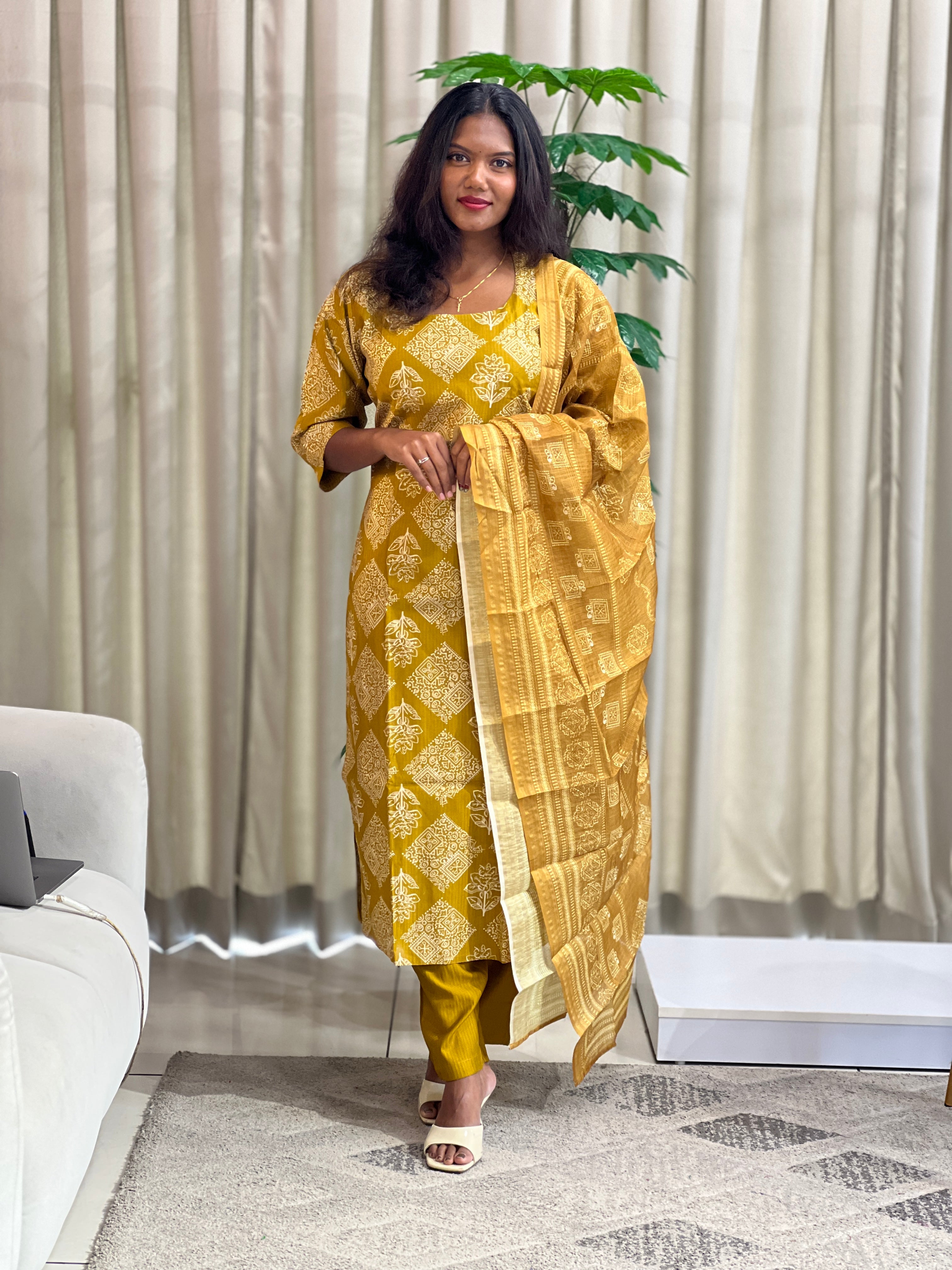 Digital Printed Rayon Kurta Set | MSN275