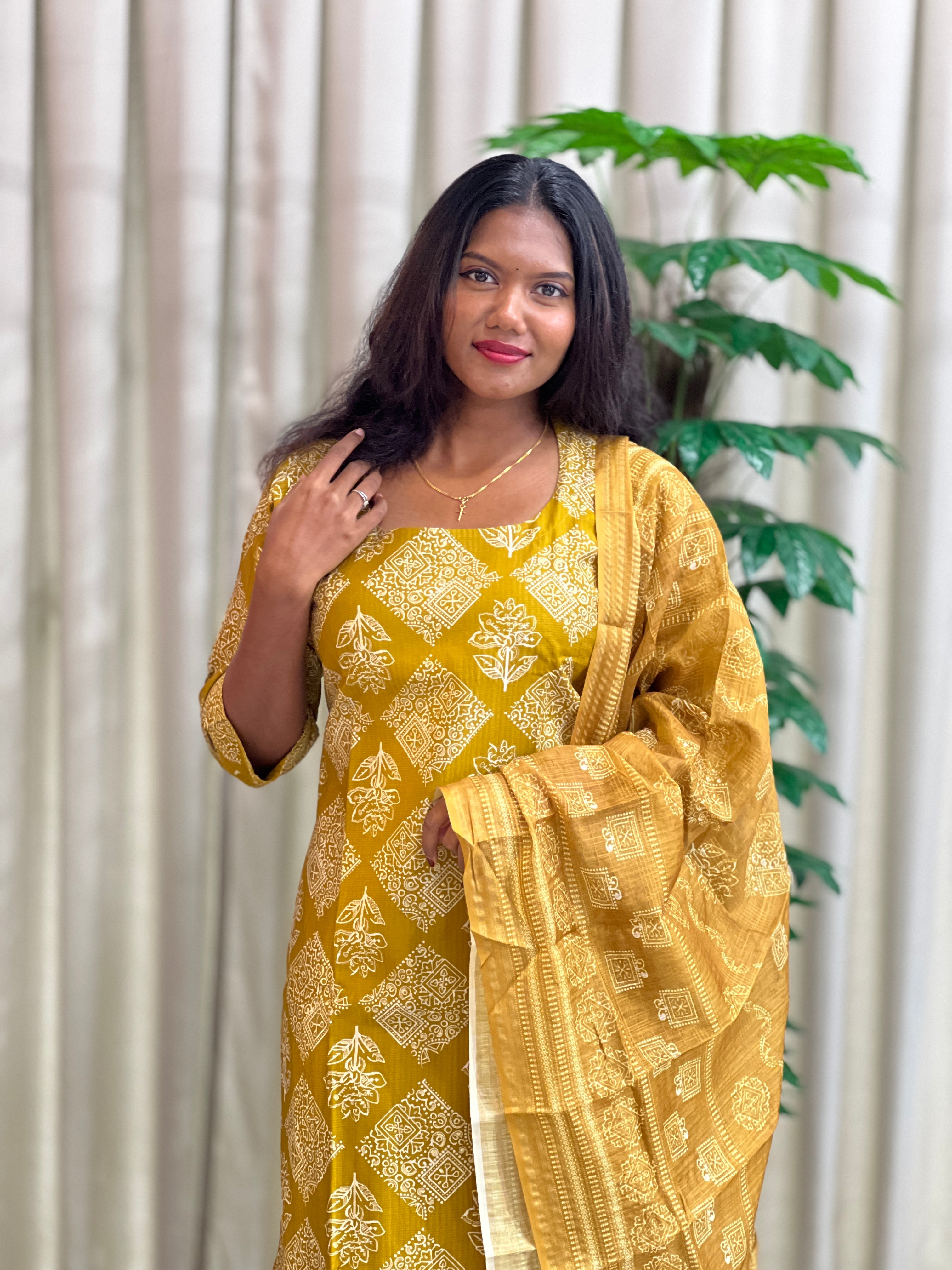 Digital Printed Rayon Kurta Set | MSN275