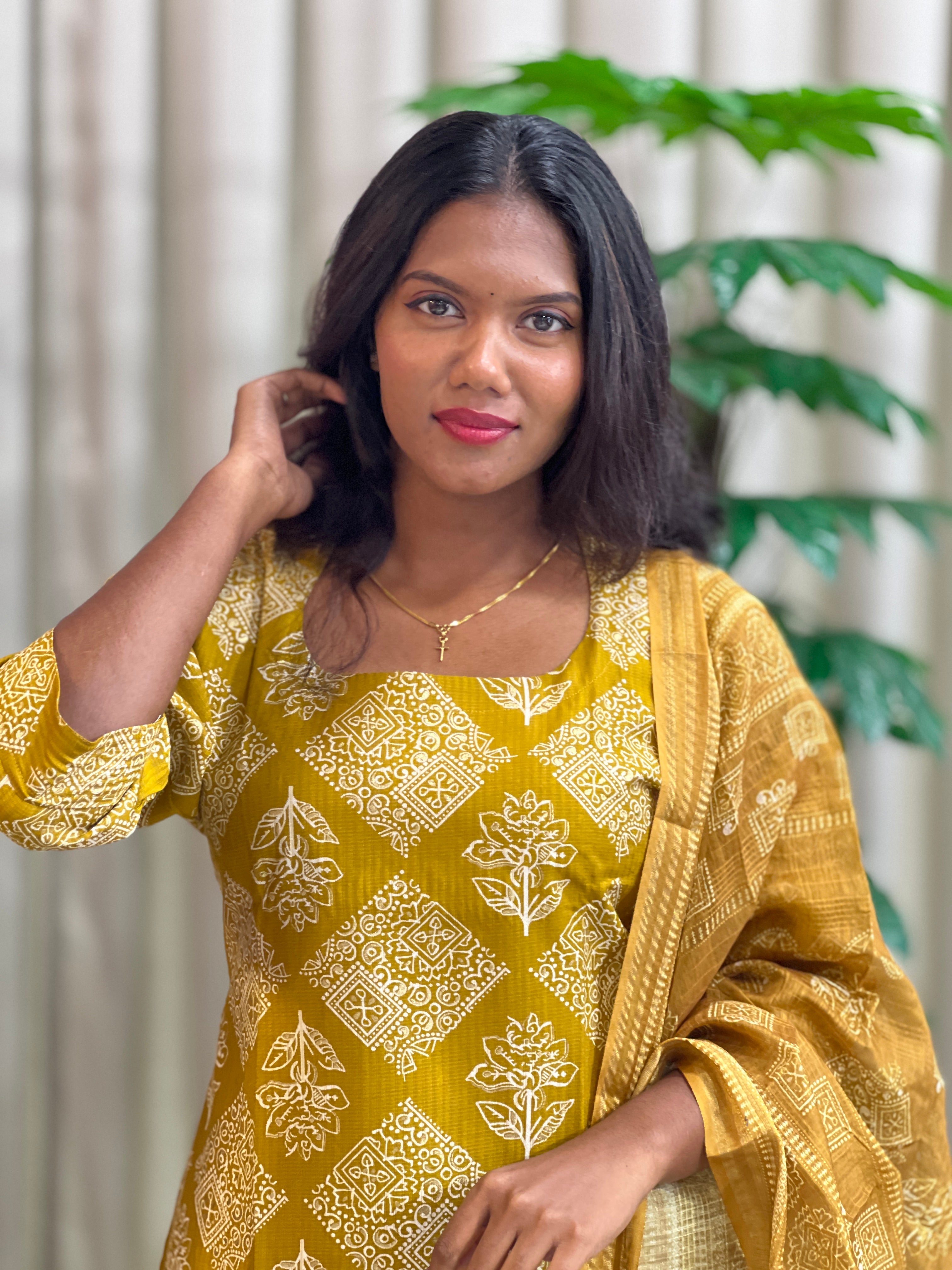 Digital Printed Rayon Kurta Set | MSN275