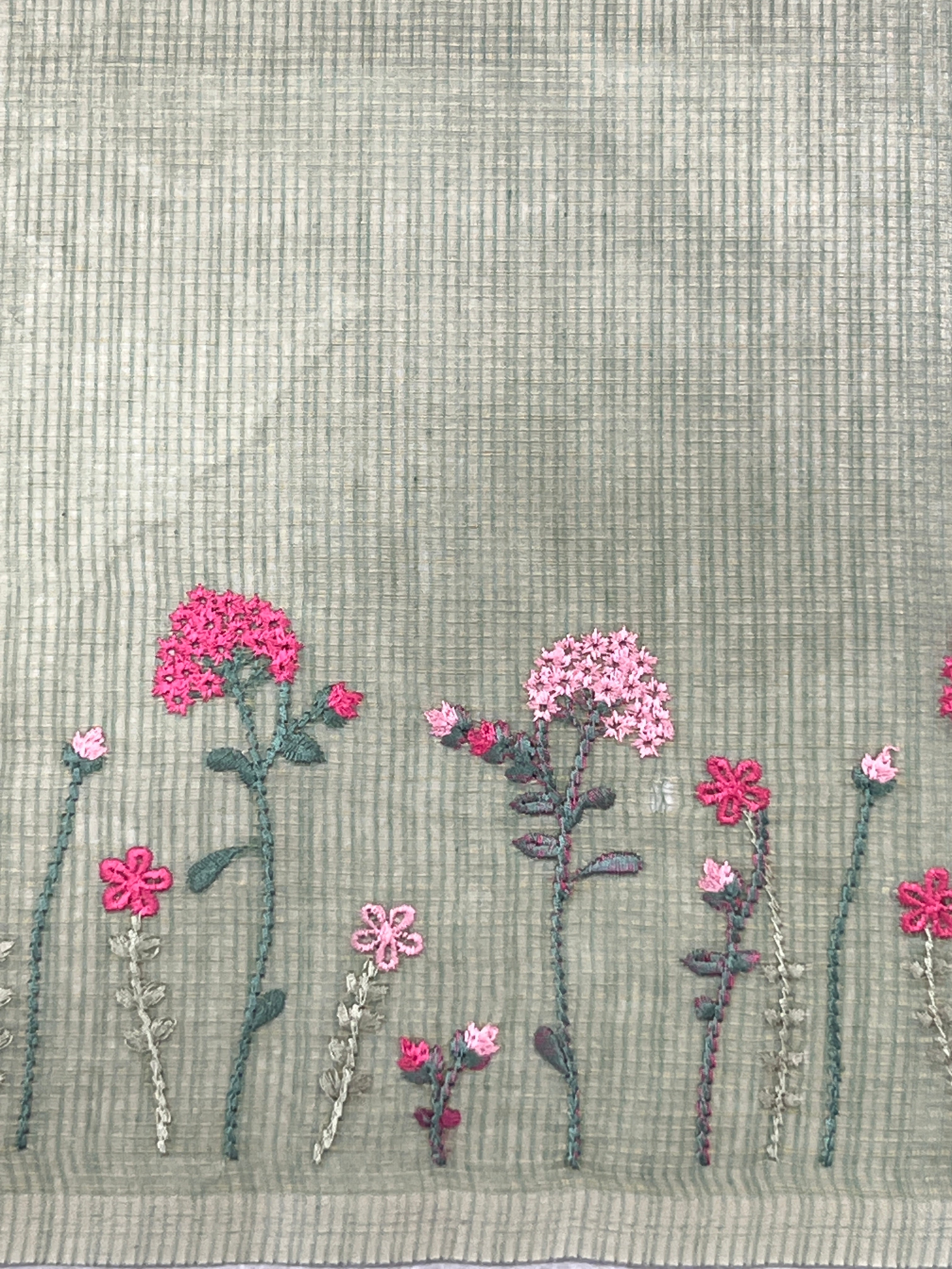 Machine Embroidery Kota Saree | JSC633