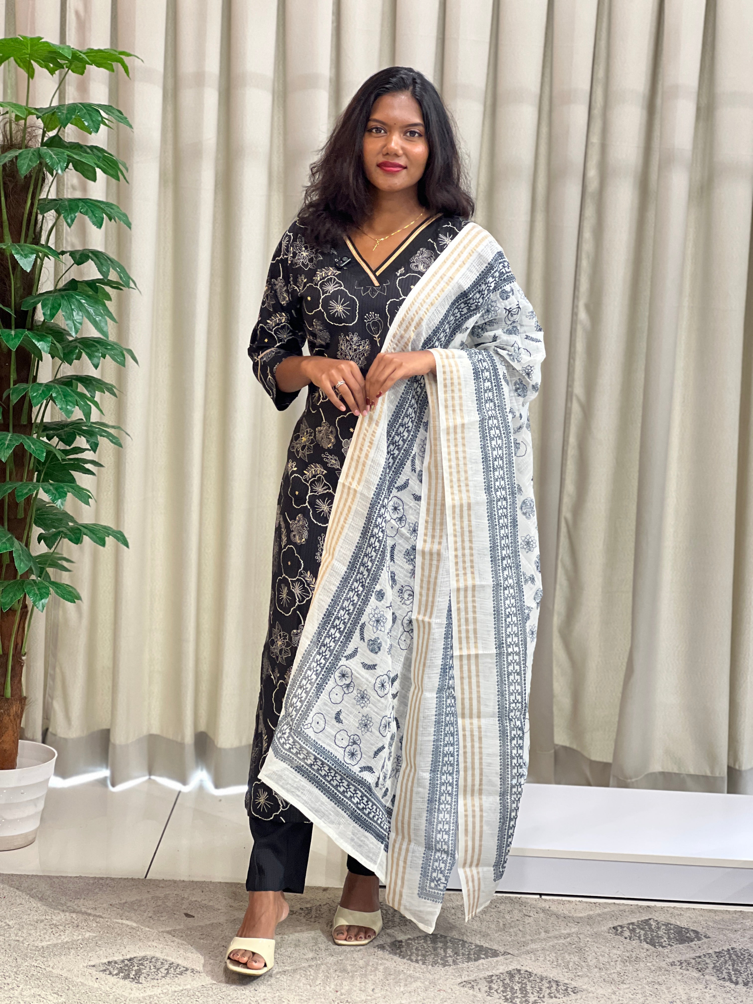 Digital Printed Rayon Finished Kurta Set | MSN271