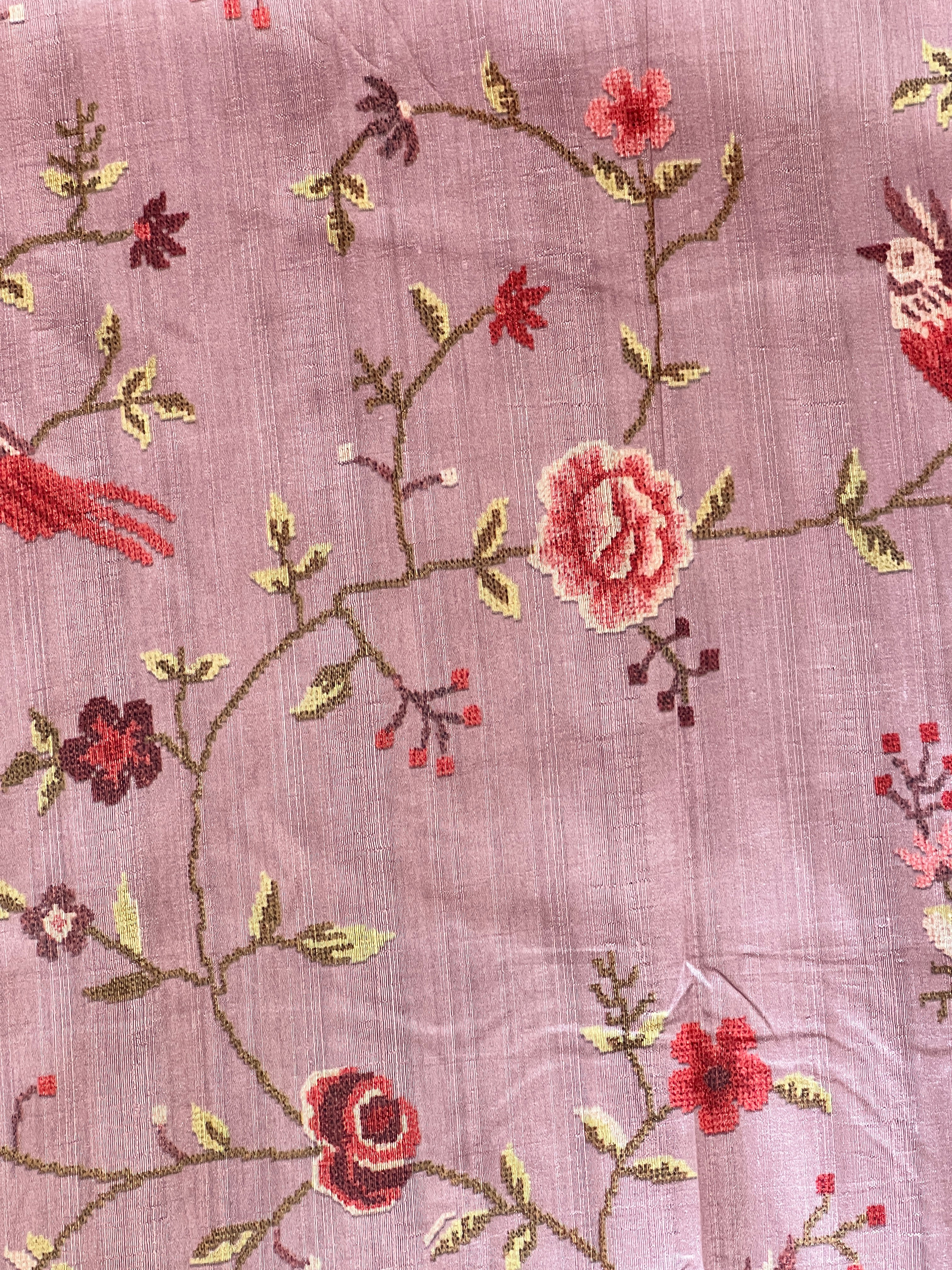 Digital Printed Tussar Finish Saree | SSN379