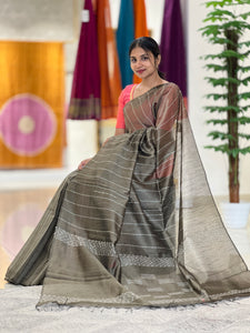 Kesiya Weaved Semi Silk Saree | PD627