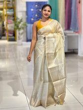 Zari Line Woven Patterned Organza Saree | NN353