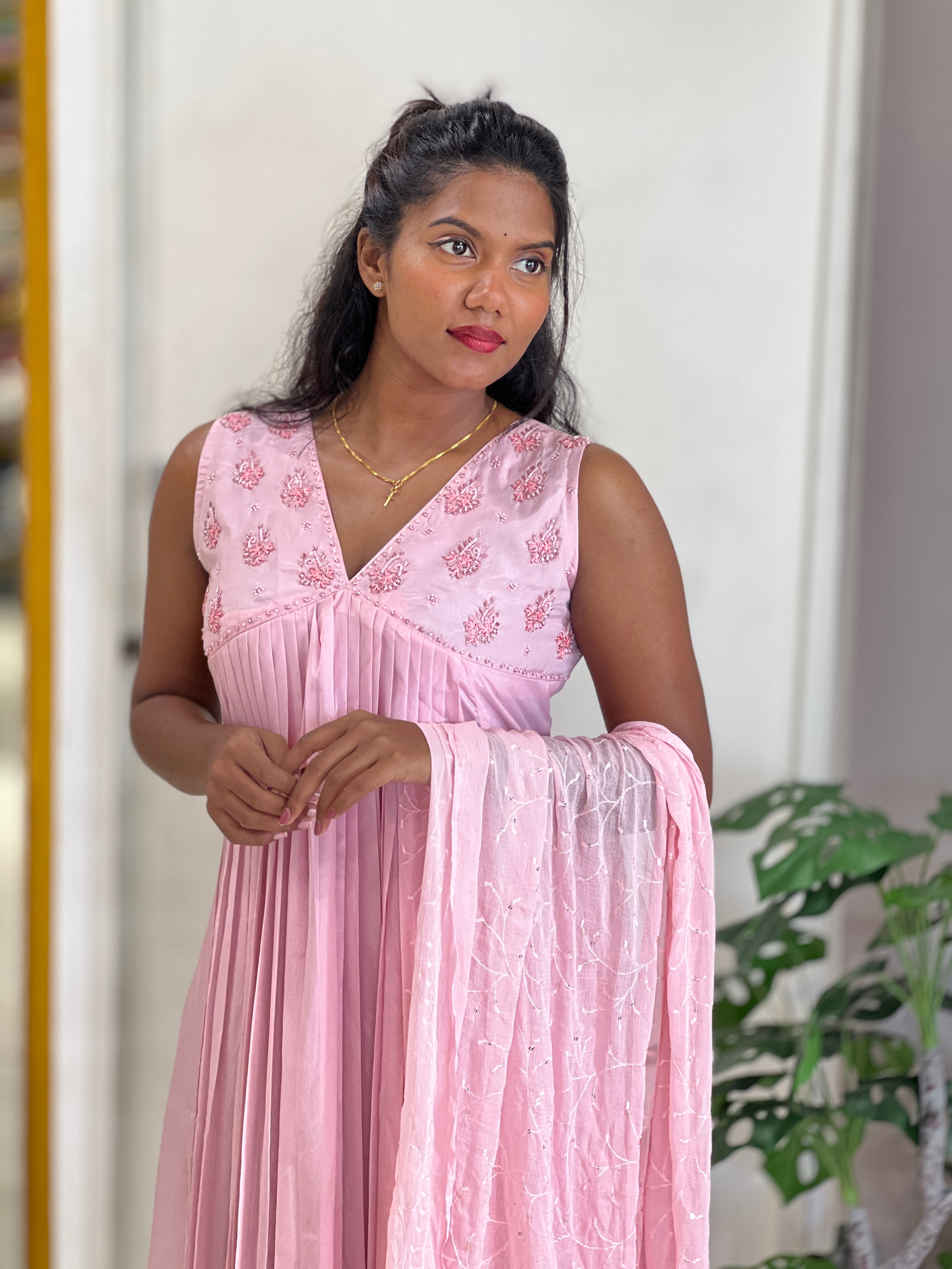 Handwork Detailed Aline Kurta Set | BR102