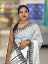 Temple Border Detailed Chanderi Finish Saree | NHH532