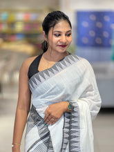 Temple Border Detailed Chanderi Finish Saree | NHH532