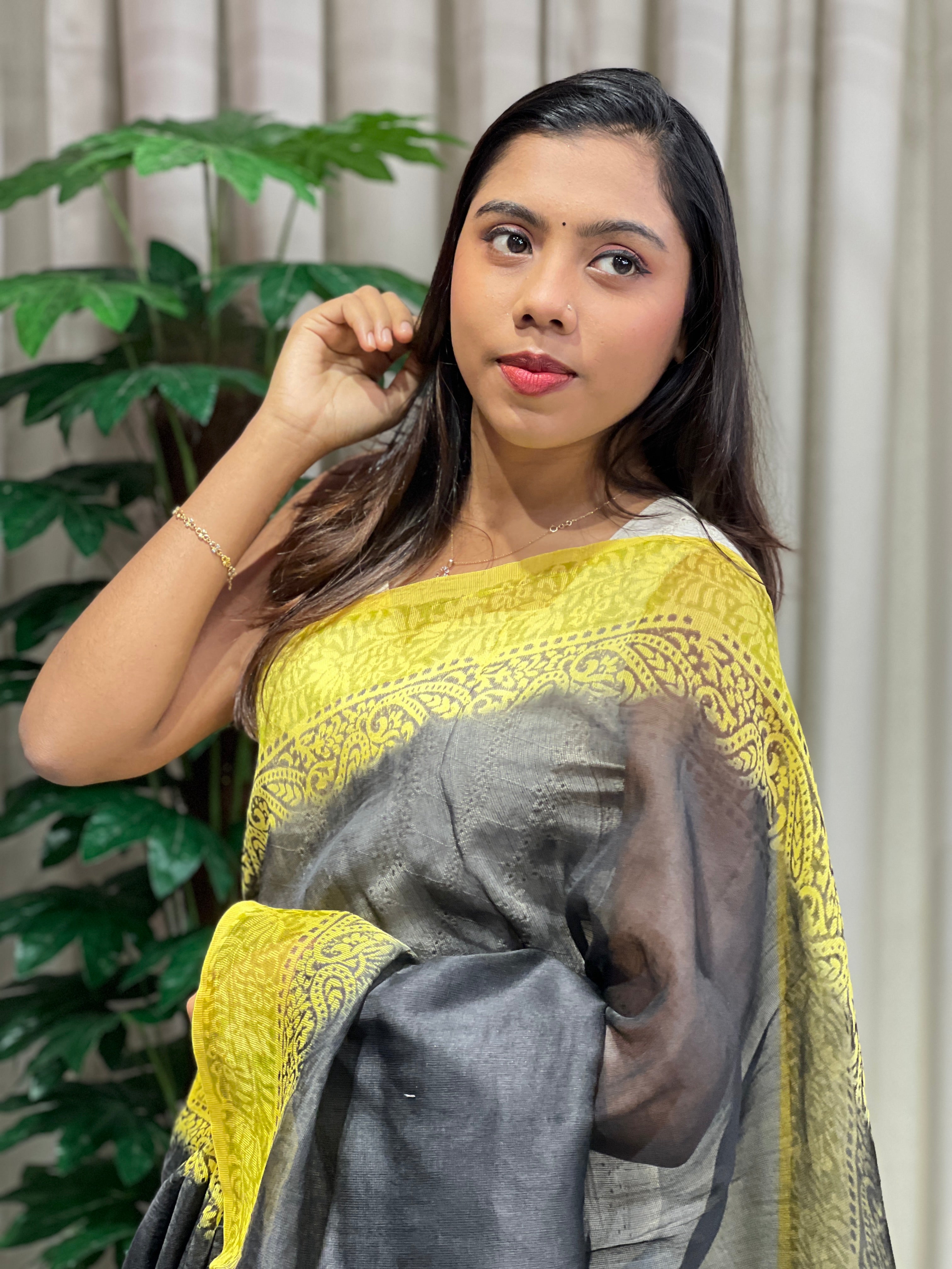Block Printed Kota Saree | SF1429