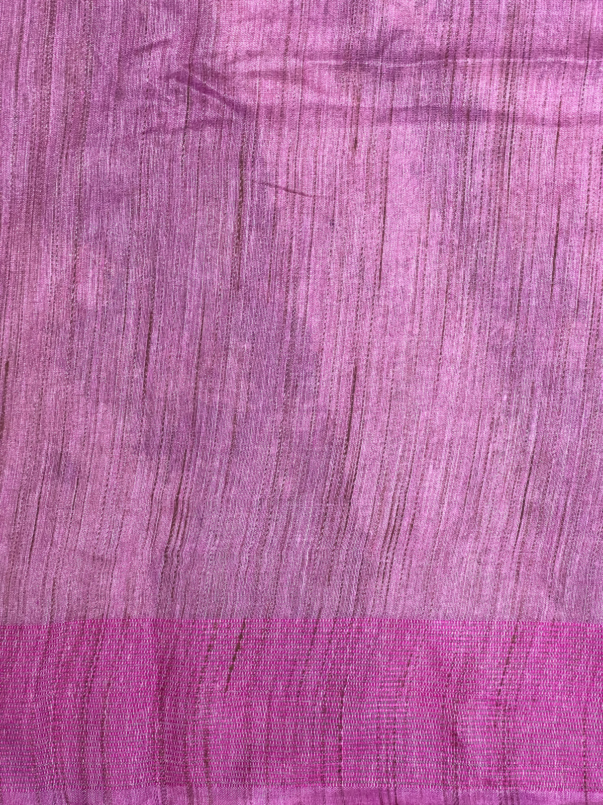 Floral Embroidered Bhagalpuri Linen Saree | NHH697