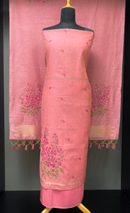Floral Pattern With Zari Detailed Jamdani Salwar Set | LV468