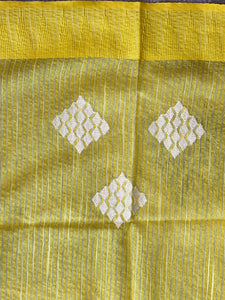 Temple Border Detailed Chanderi Finish Saree | NHH533