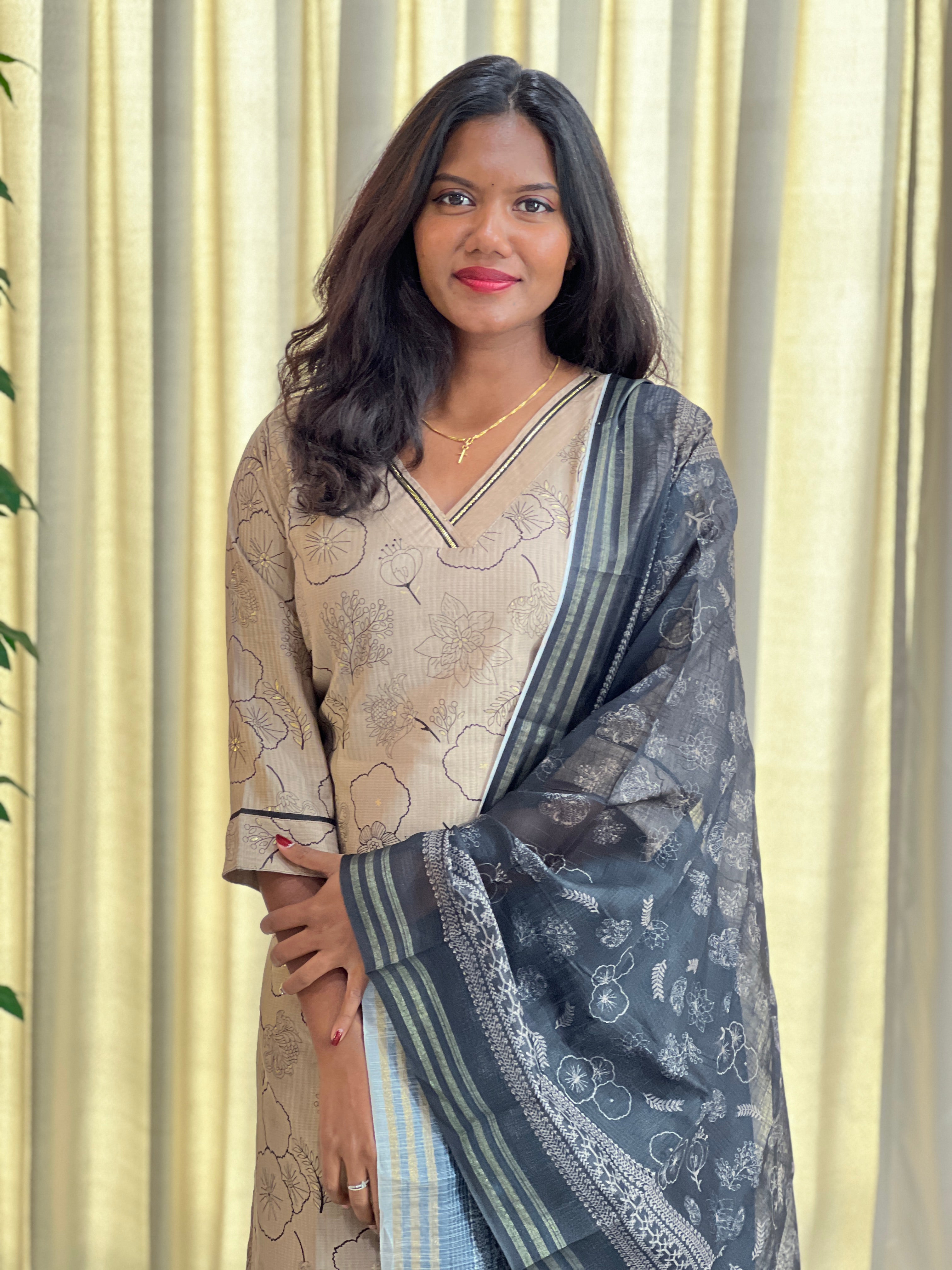 Digital Printed Rayon Finished Kurta Set | MSN270
