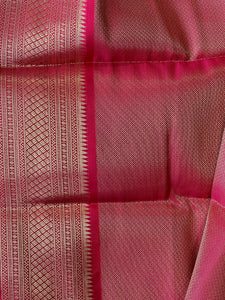 Zari Weaving Floral Patterned Semi Silk Saree | KAC191