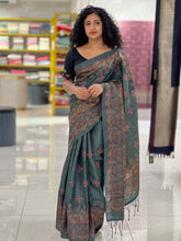 Pashmina Digital Printed Tussar Saree | SMC117