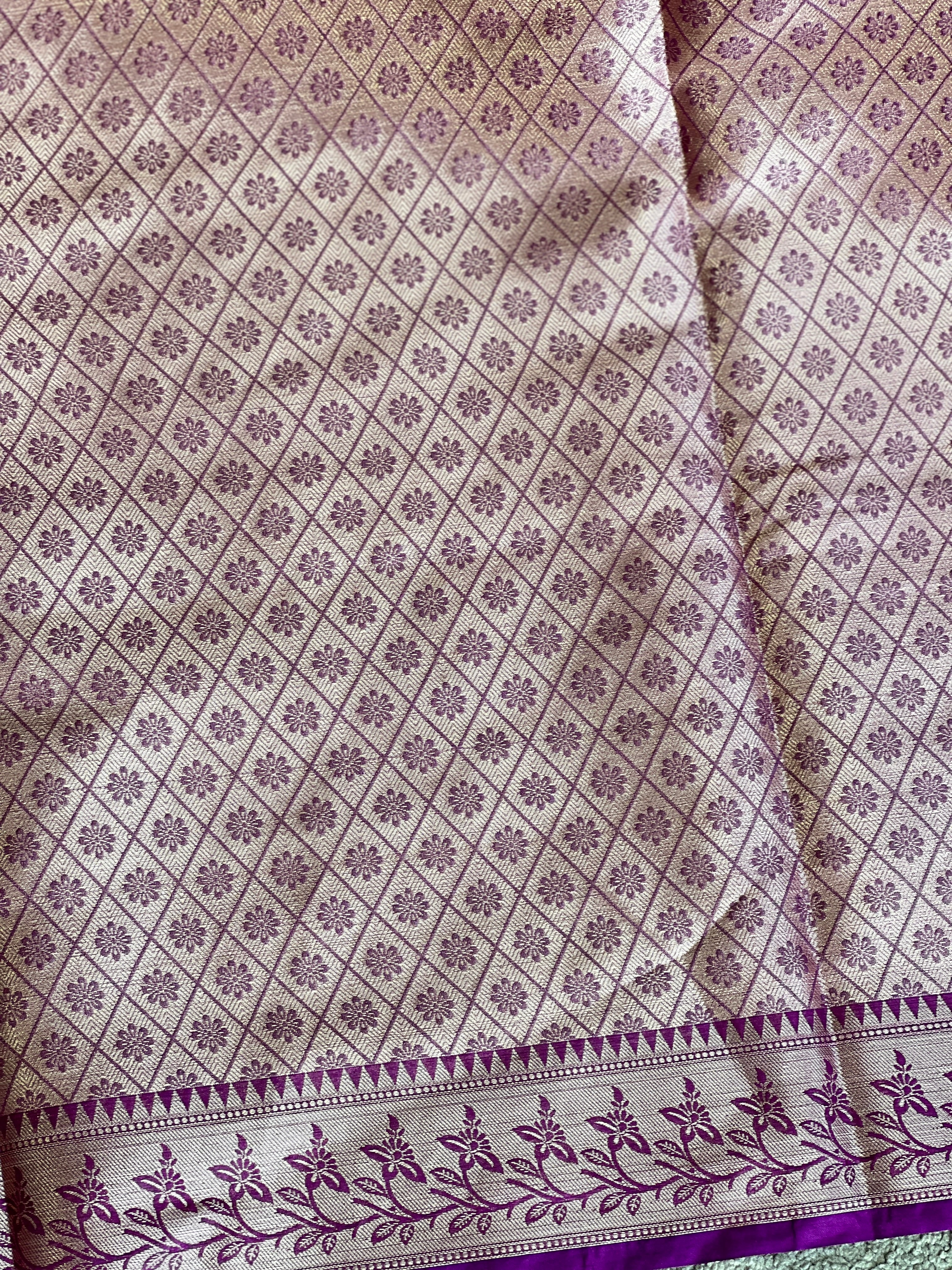 Zari Woven Semi Banarasi Saree | NN361