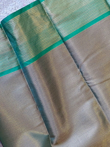 Golden Zari Weaving Semi Silk Saree | KAC184