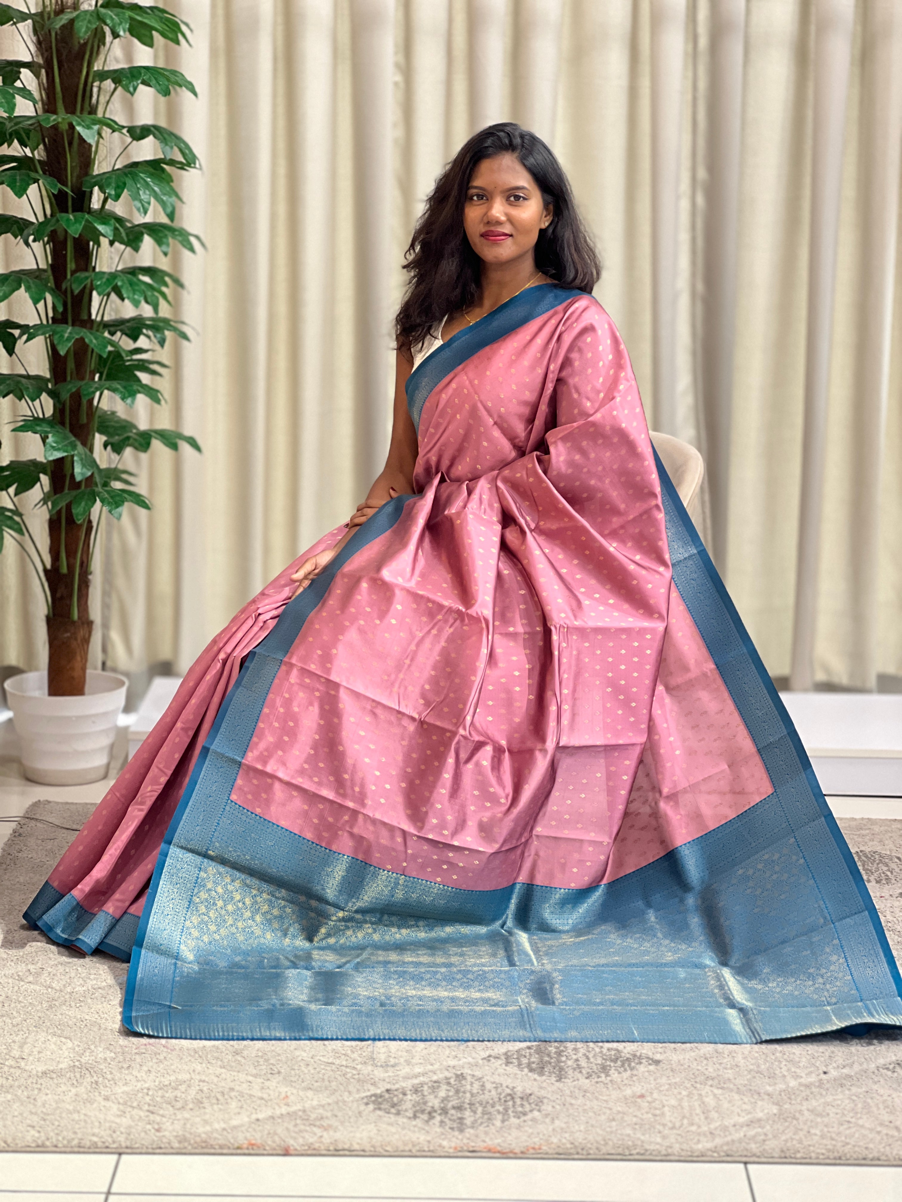 Buta Woven Pattern Semi Silk Saree | RLF171