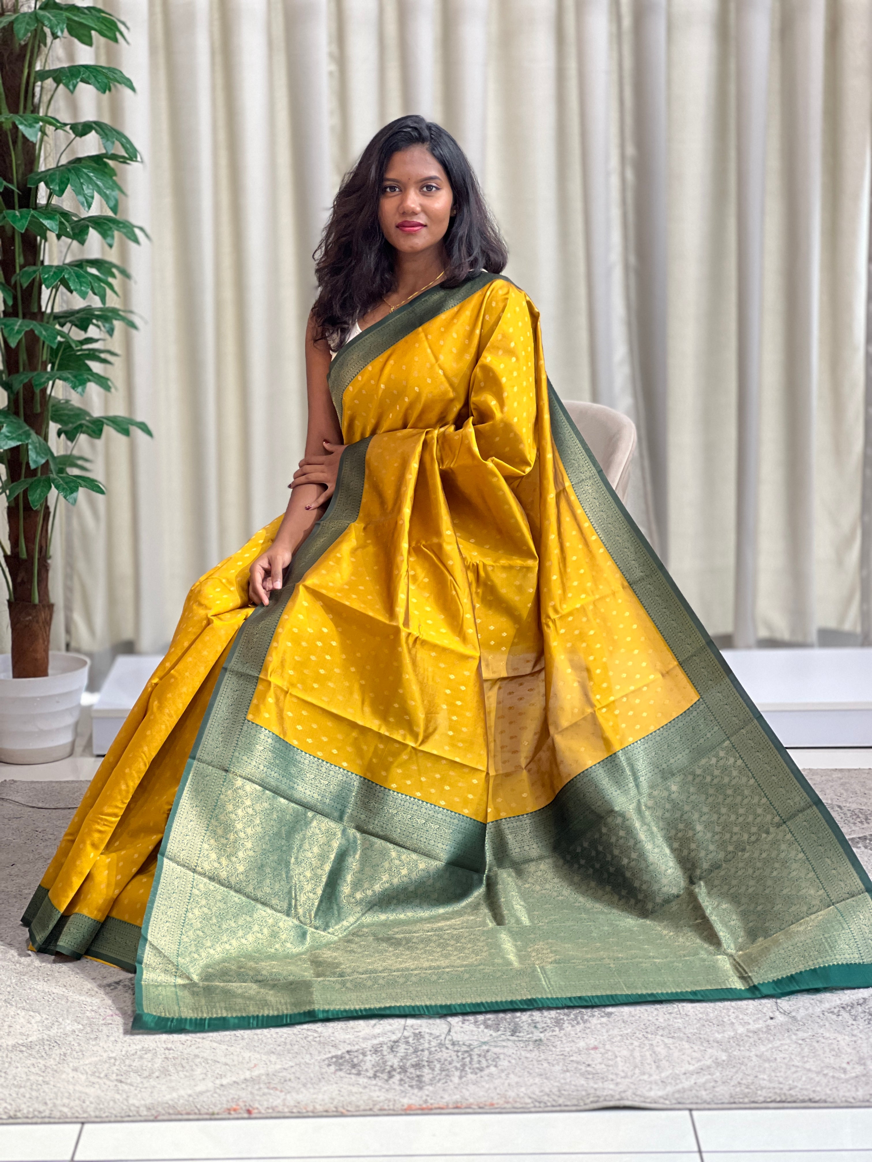 Buta Woven Pattern Semi Silk Saree | RLF172