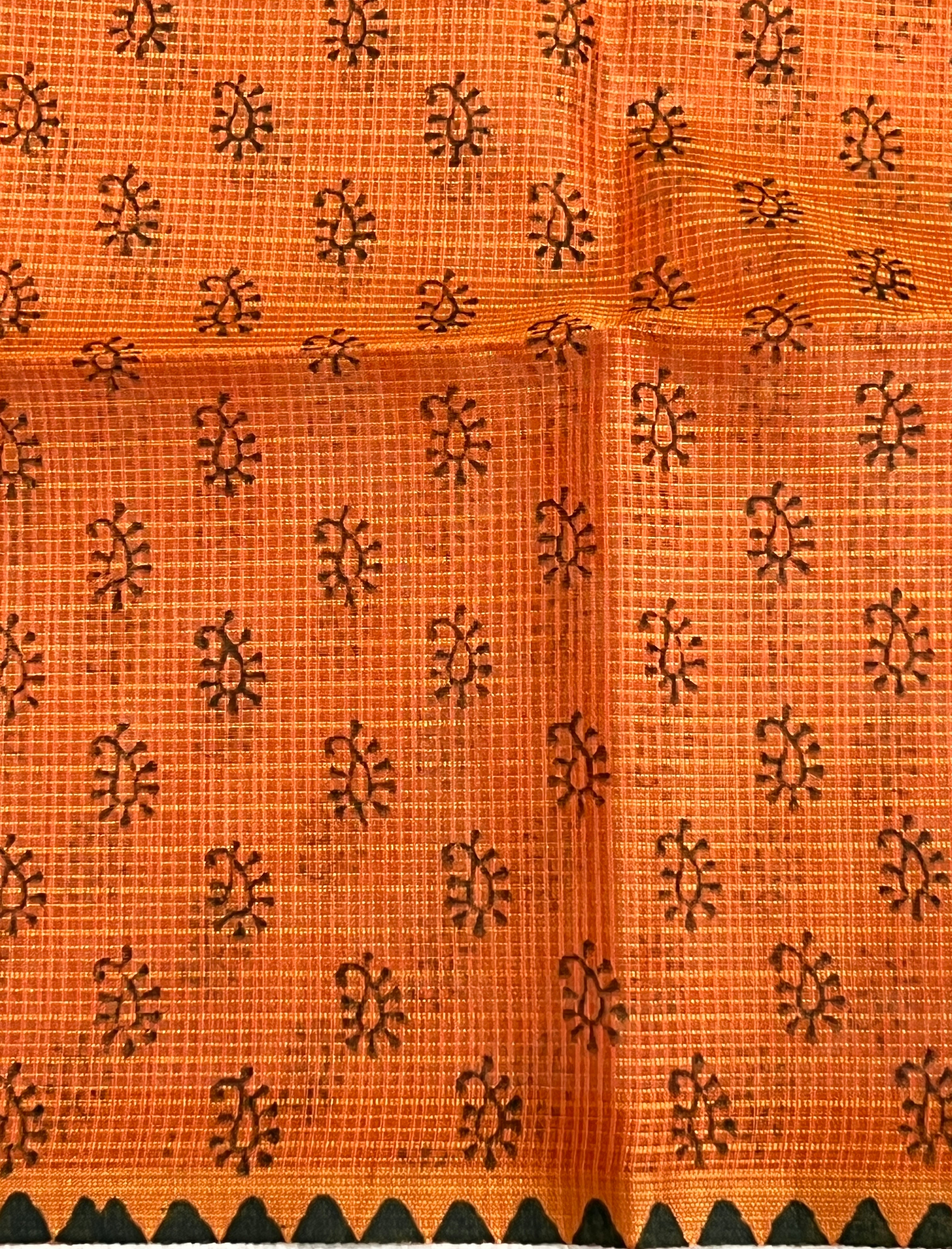 Block Printed Kota Saree | JSC651