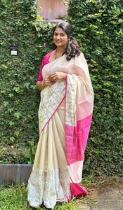 Banarasi Weaving Pattern Semi Silk Saree | AL149