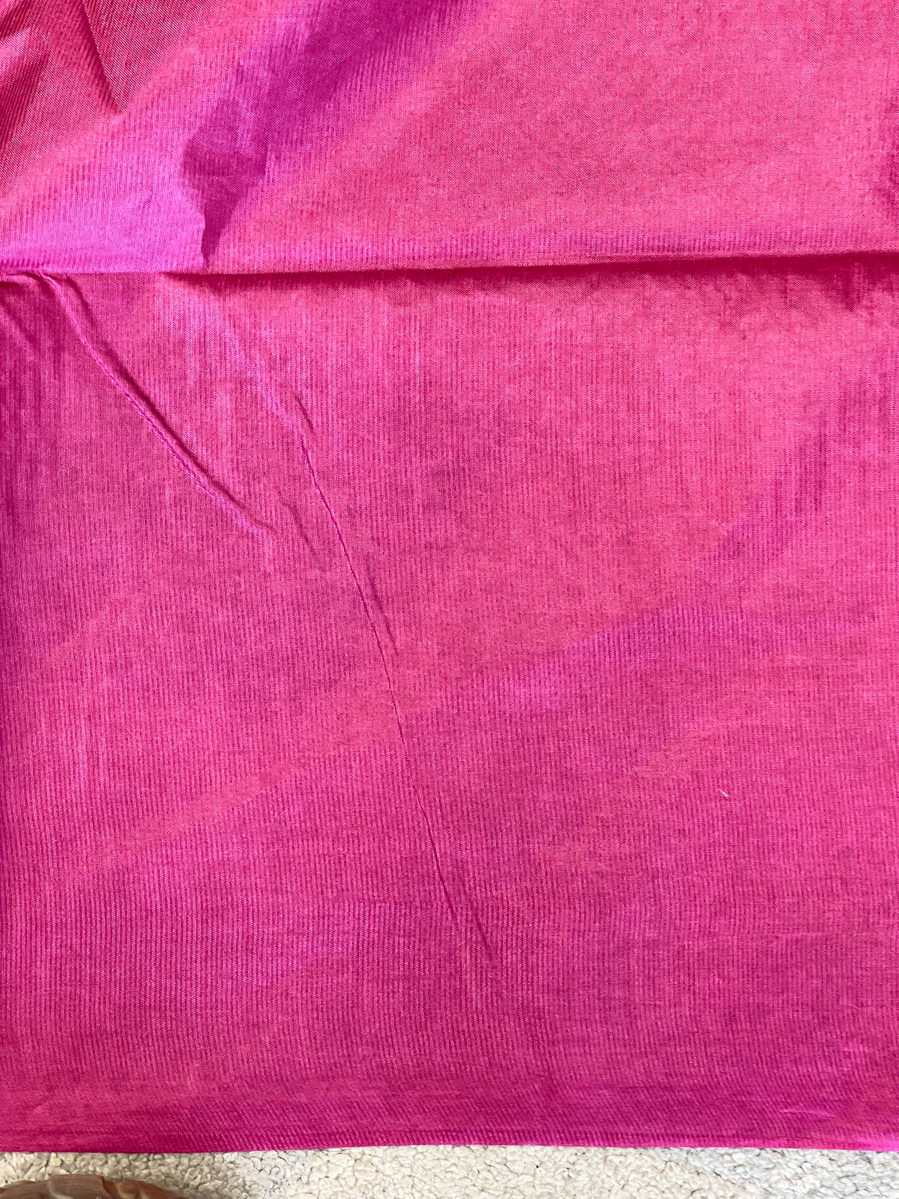 Kesiya & Thread Weaved Bamboo Tussar Saree | PNS180