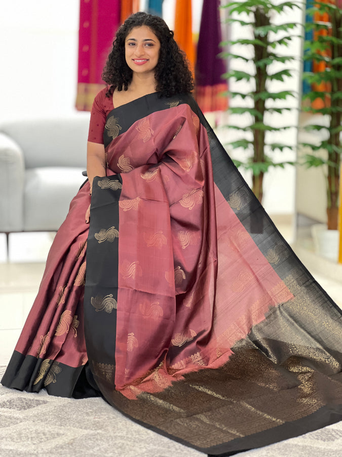 Hand Woven Soft Silk Kanchipuram | TT192