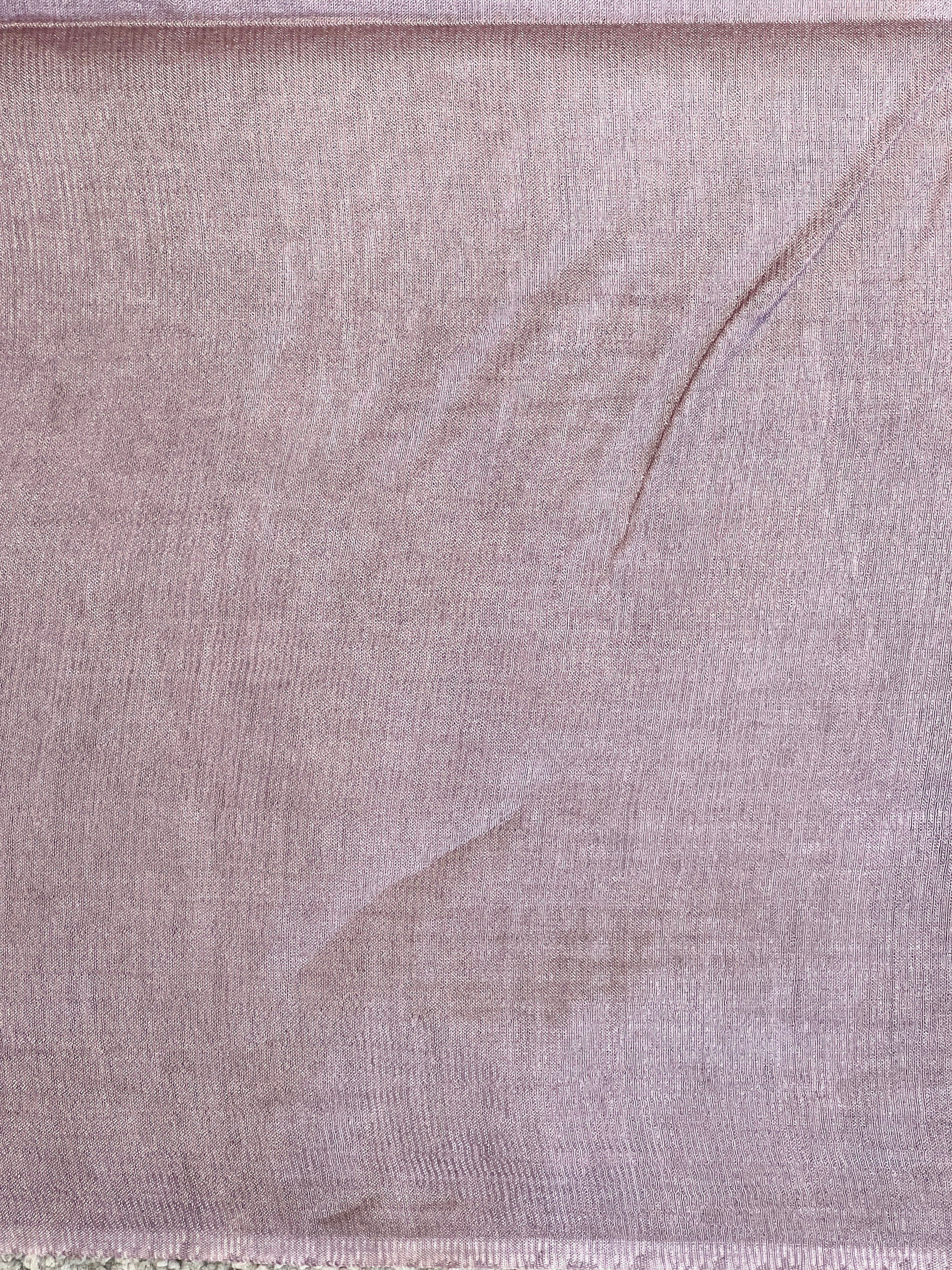 Kesiya & Thread Weaved Bamboo Tussar Saree | PNS186