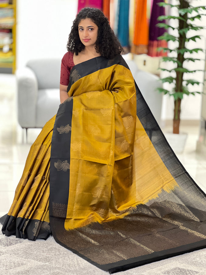 Hand Woven Soft Silk Kanchipuram | TT191