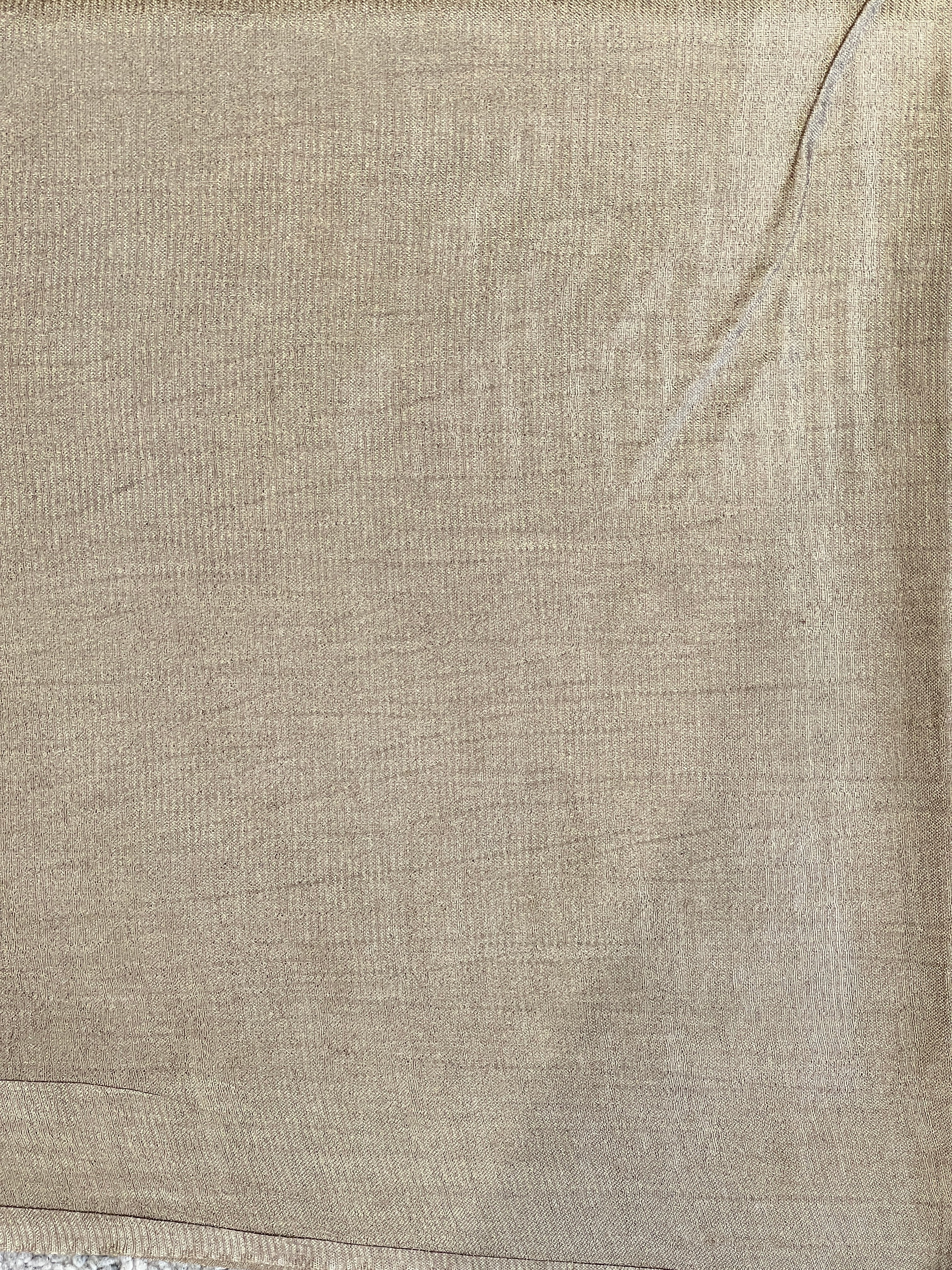 Kesiya & Thread Weaved Bamboo Tussar Saree | PNS178