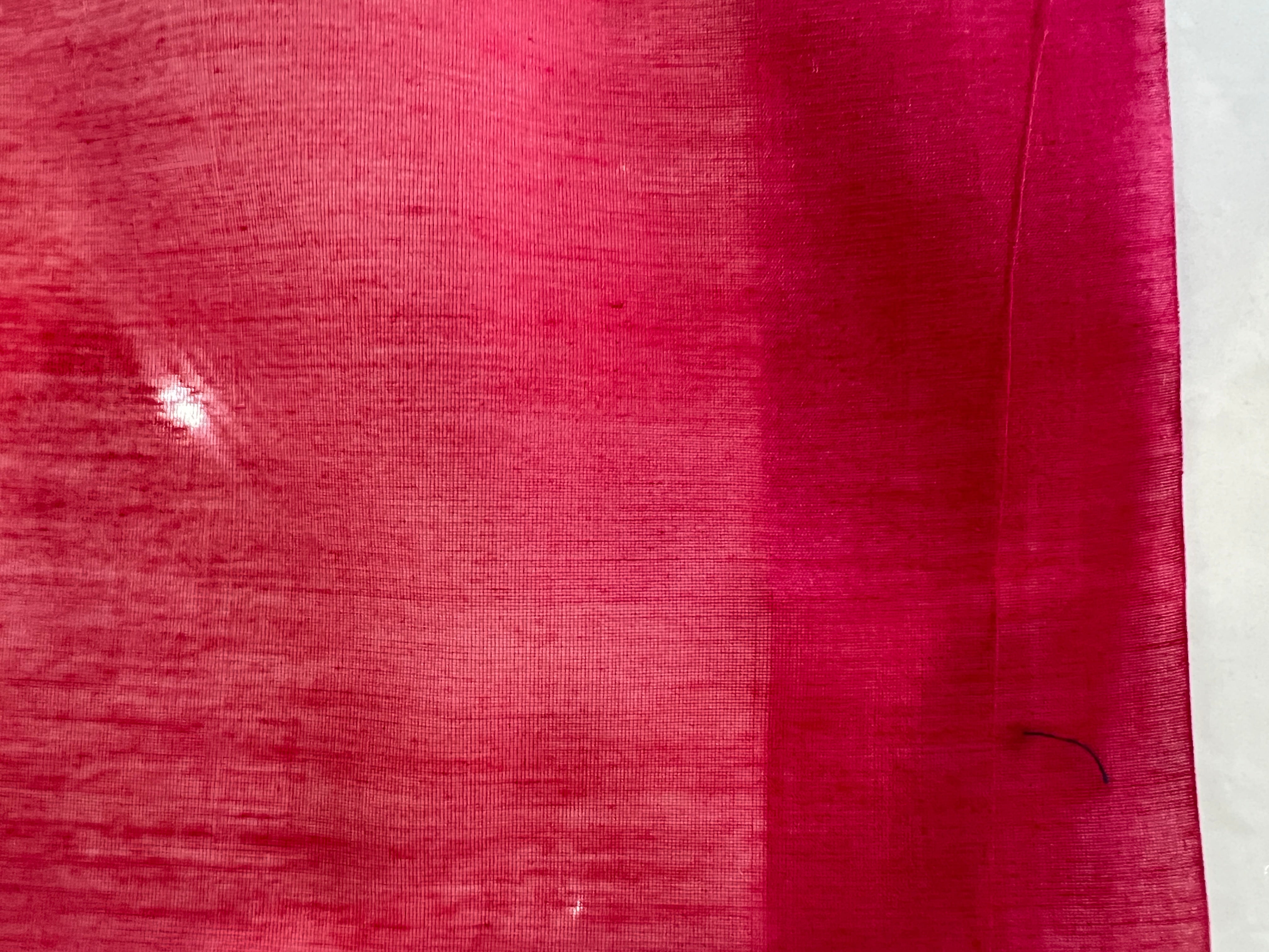 Zari Stripe Detailed Kora Silk Saree | RJT124