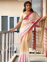 Mangalgiri Weaving Pattern Semi Tussar Saree | SK270