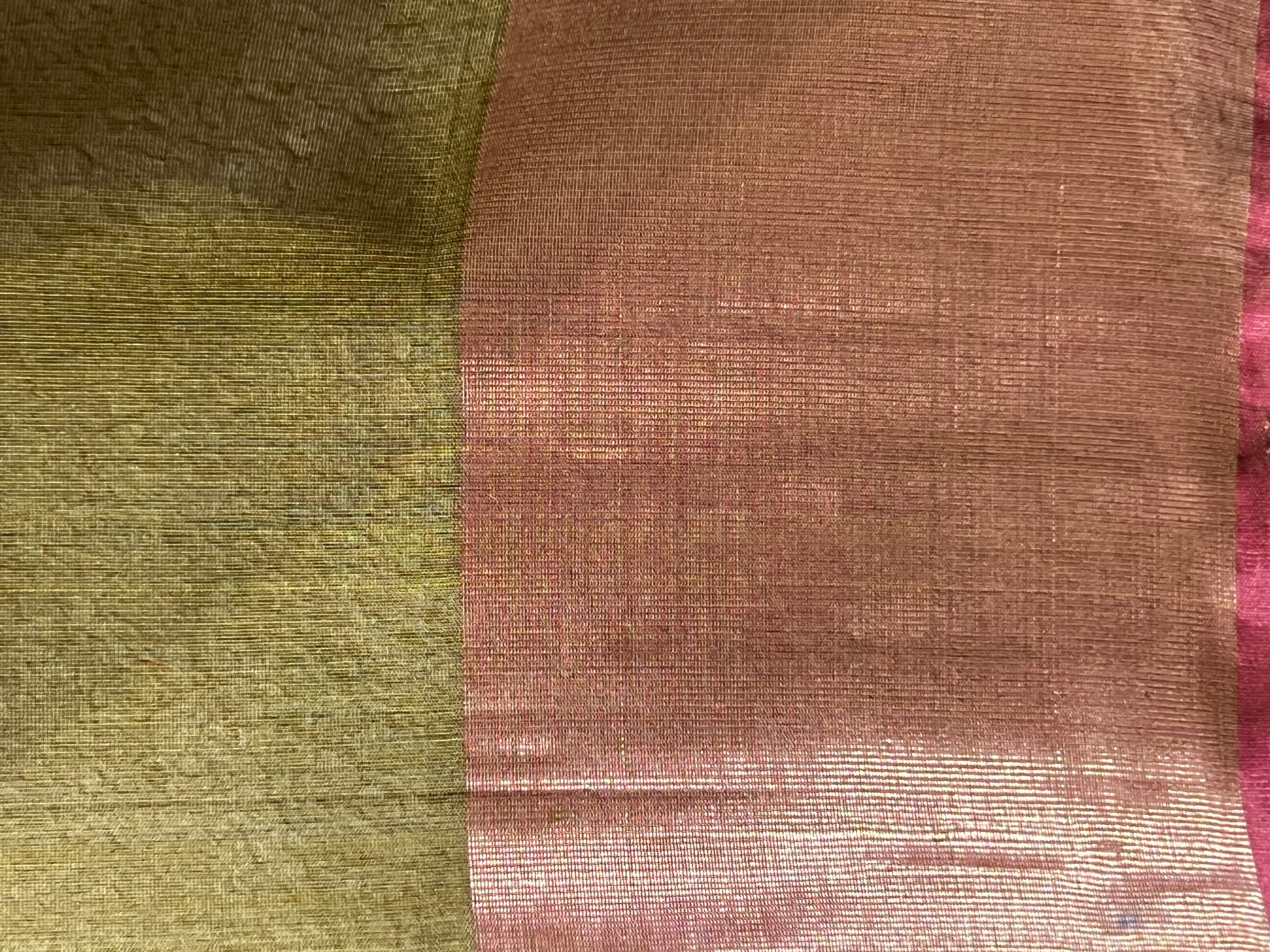 Floral Pattern Cotton Silk Saree | KTS181