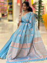 Zari Butta Weaved Semi Silk Saree | KRK501