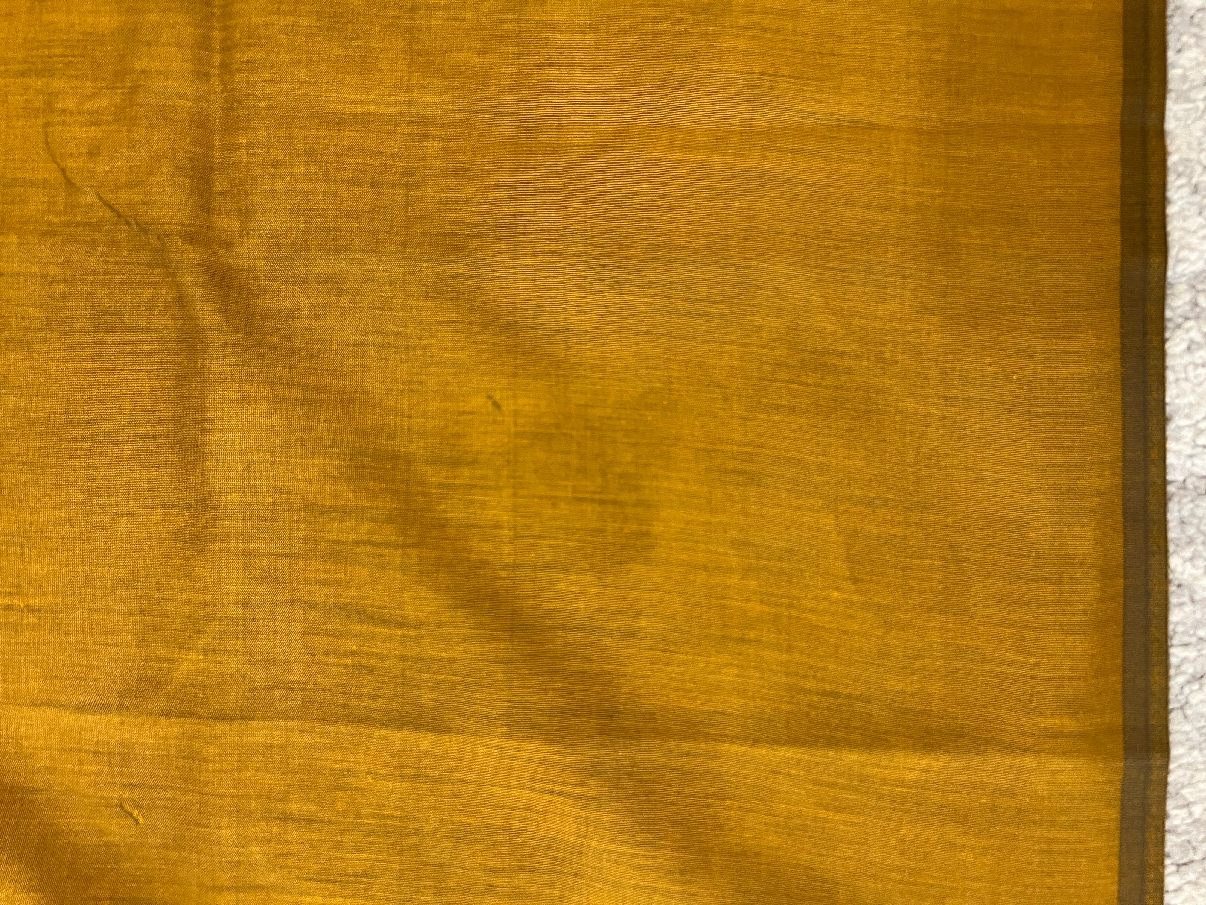 Copper Zari Weaved Semi Silk Saree | KRK505