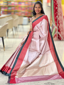 Geometrical Pattern Tissue Saree | NN212