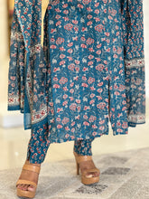 Floral Printed Pure Cotton Kurta Set | GHB137