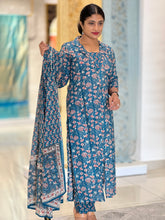 Floral Printed Pure Cotton Kurta Set | GHB137