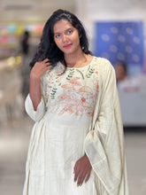 Embroidery With Sequence Highlighted Cotton Kurta Set | KIA128