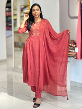 Embroidery With Sequence Highlighted Cotton Kurta Set | KIA127